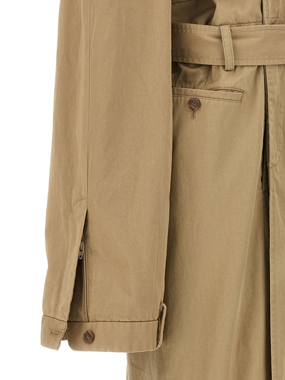 'Deconstructed' trench coat Coats, trench coats