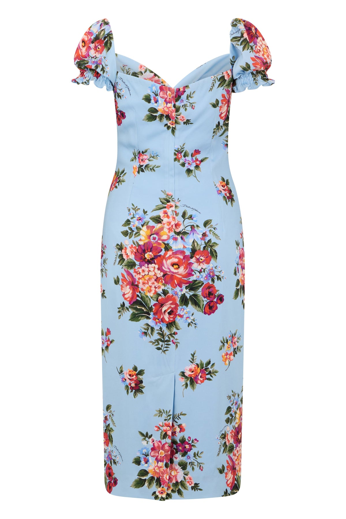Floral silk dress RTW