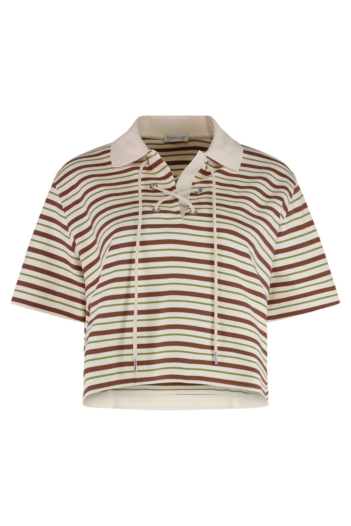 Striped cotton polo RTW