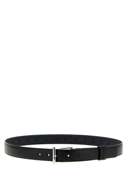 Rectangular buckle reversible belt Belts