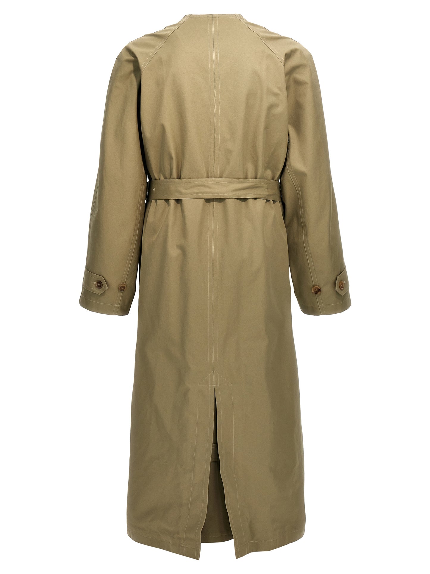 Check lining oversize trench coat Coats, trench coats
