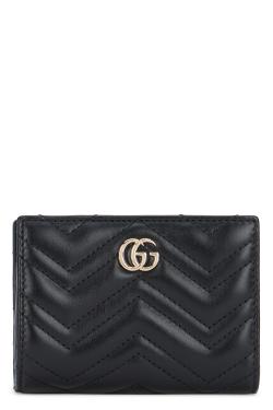 Gucci GG Marmont wallet in quilted leather