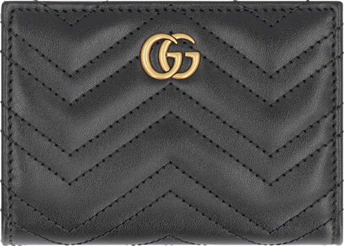 Gucci GG Marmont wallet in quilted leather