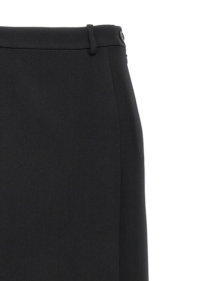 Long wool skirt Skirts