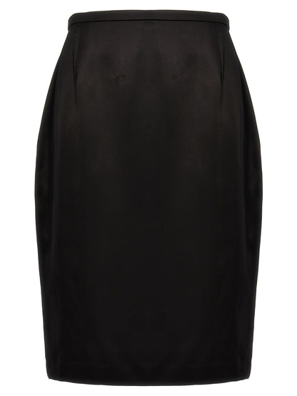 Satin skirt Skirts