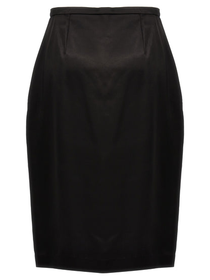 Satin skirt Skirts