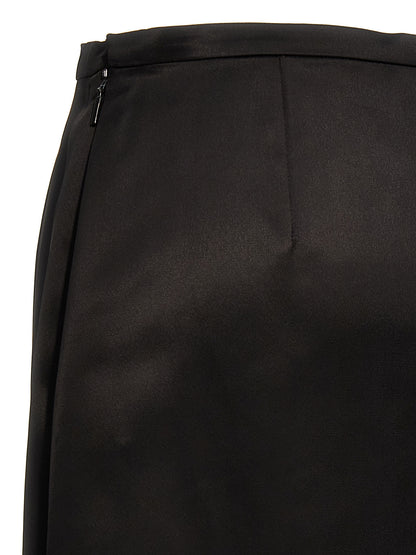 Satin skirt Skirts