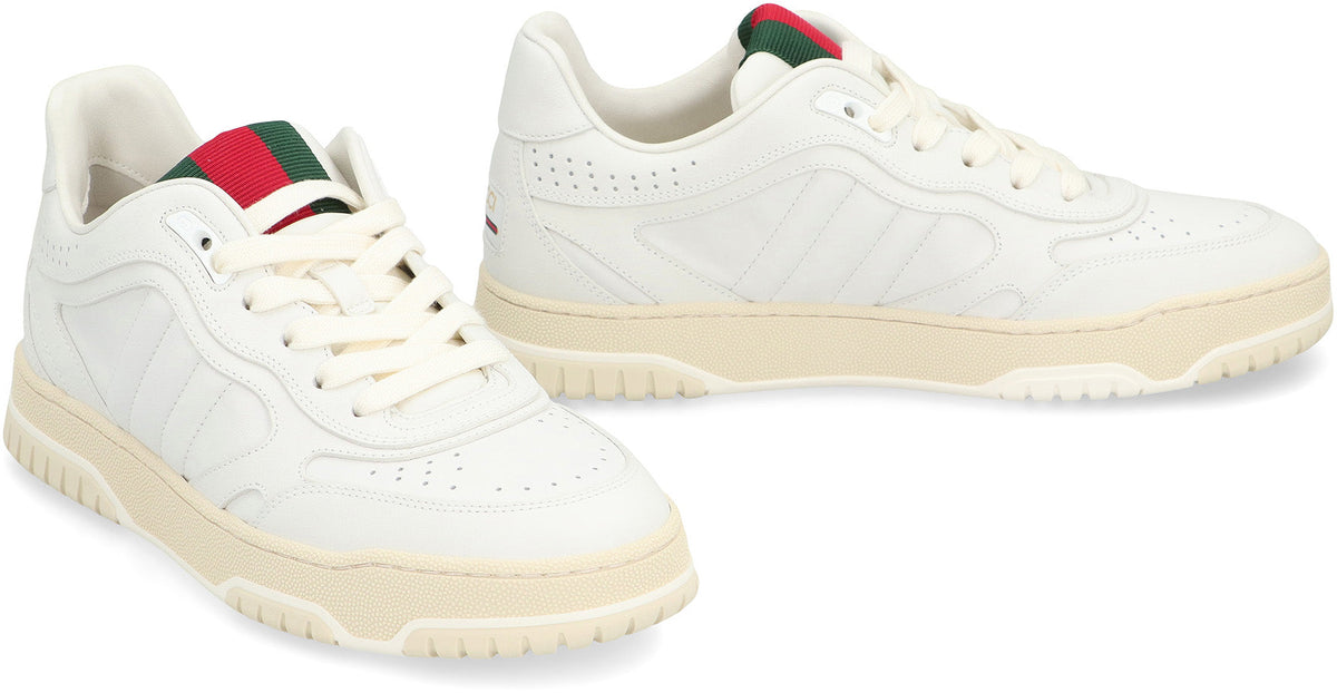 Re-Web leather low-top sneakers SHOES