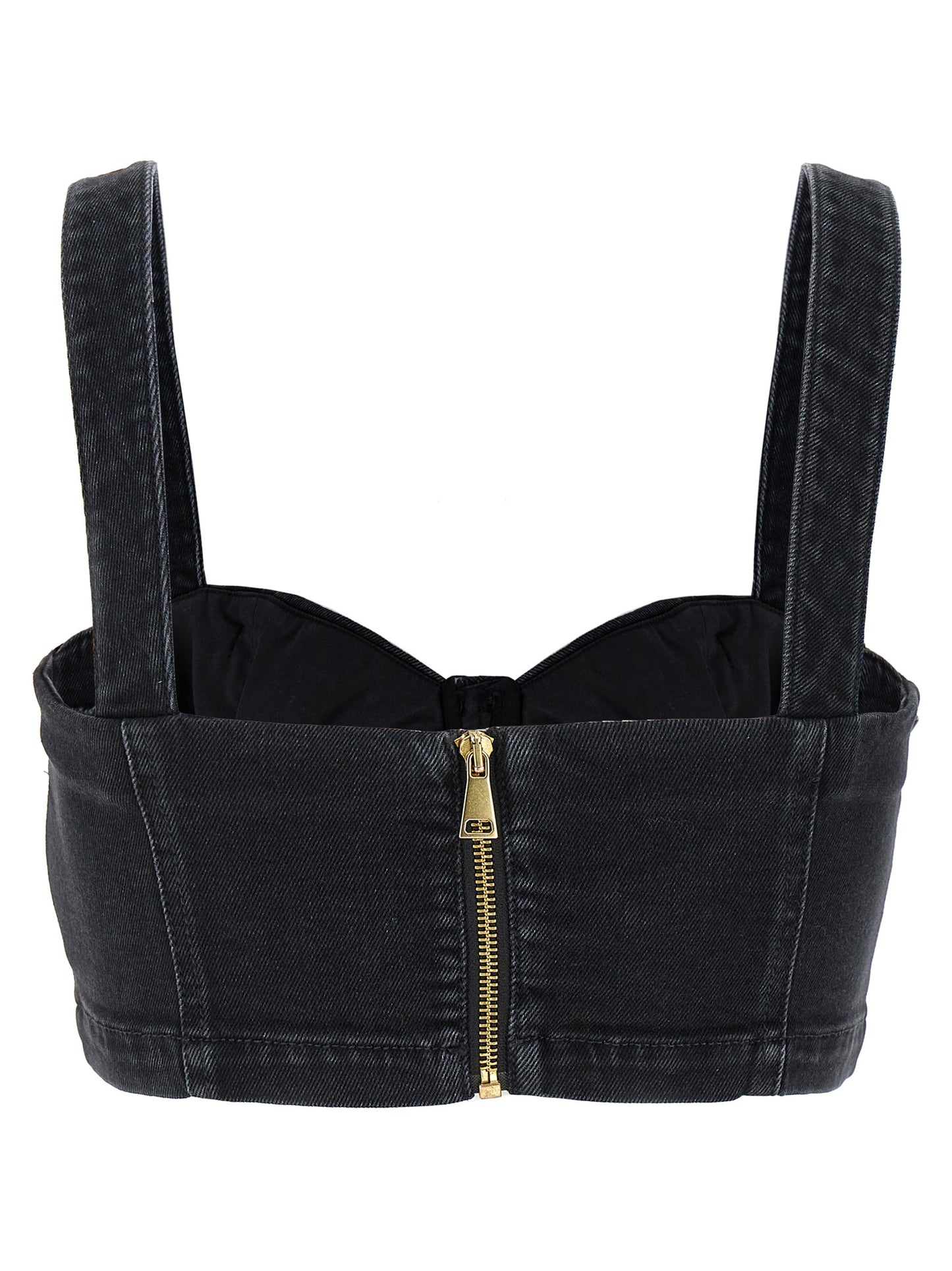 Denim strap top Tops