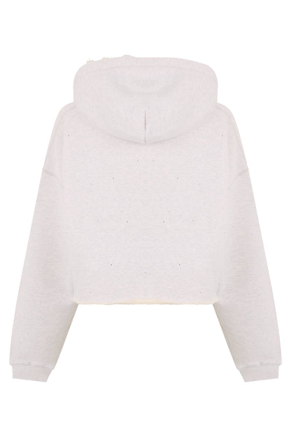 Golden Goose Cropped hoodie in cotton