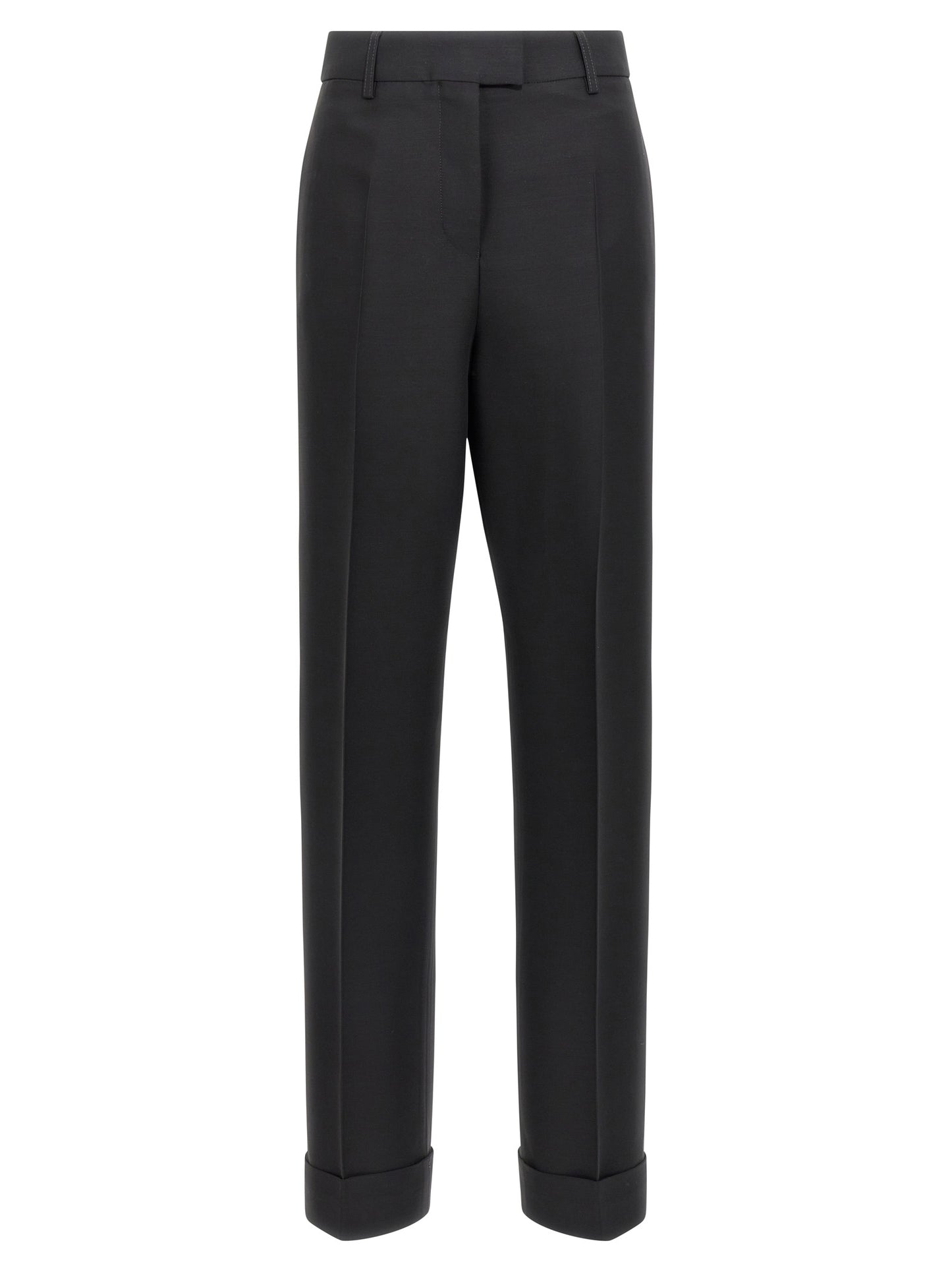 Stretched pleated trousers Pants