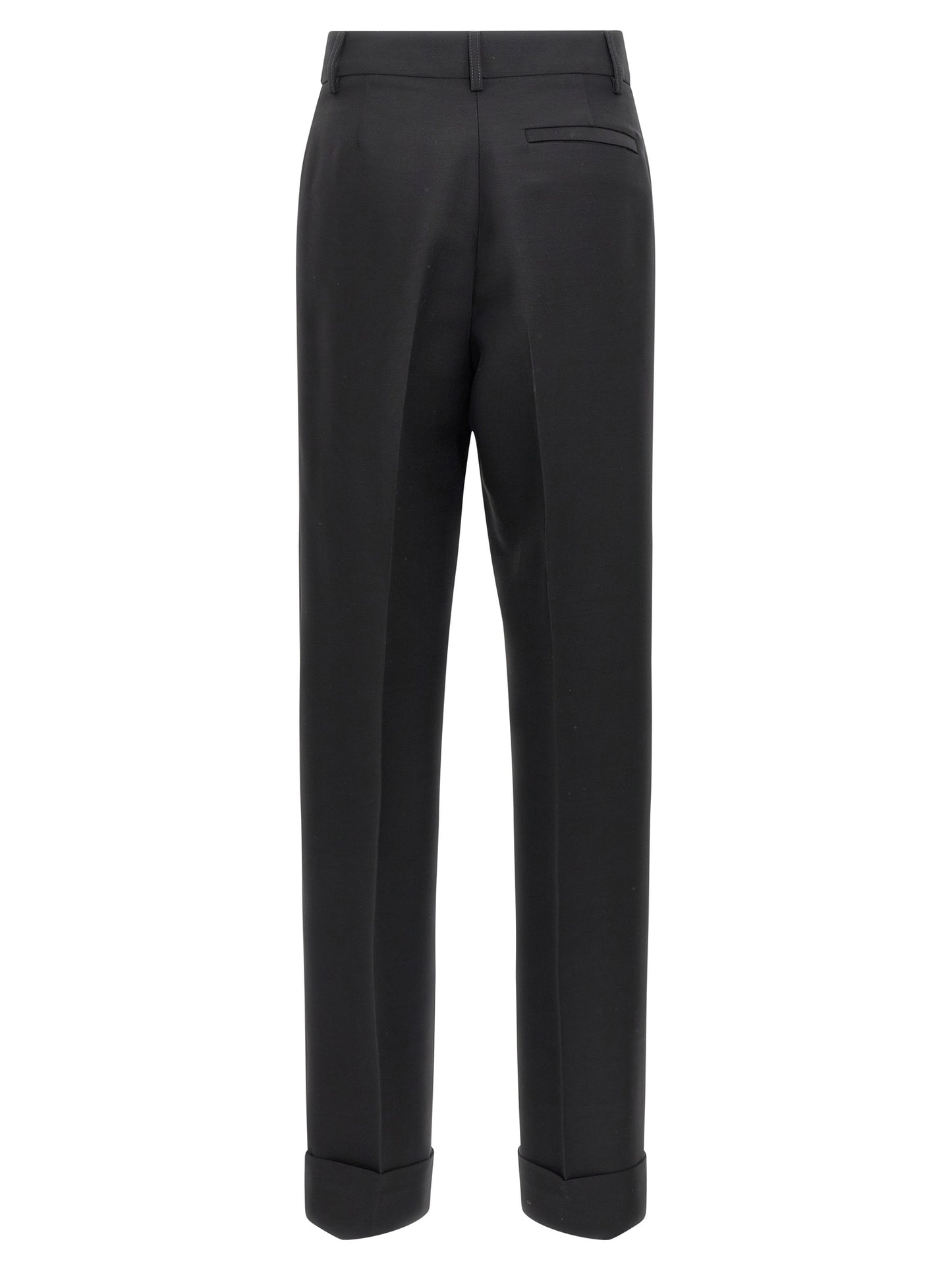 Stretched pleated trousers Pants