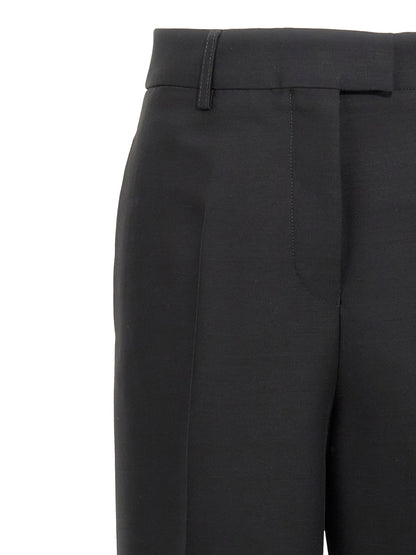Stretched pleated trousers Pants