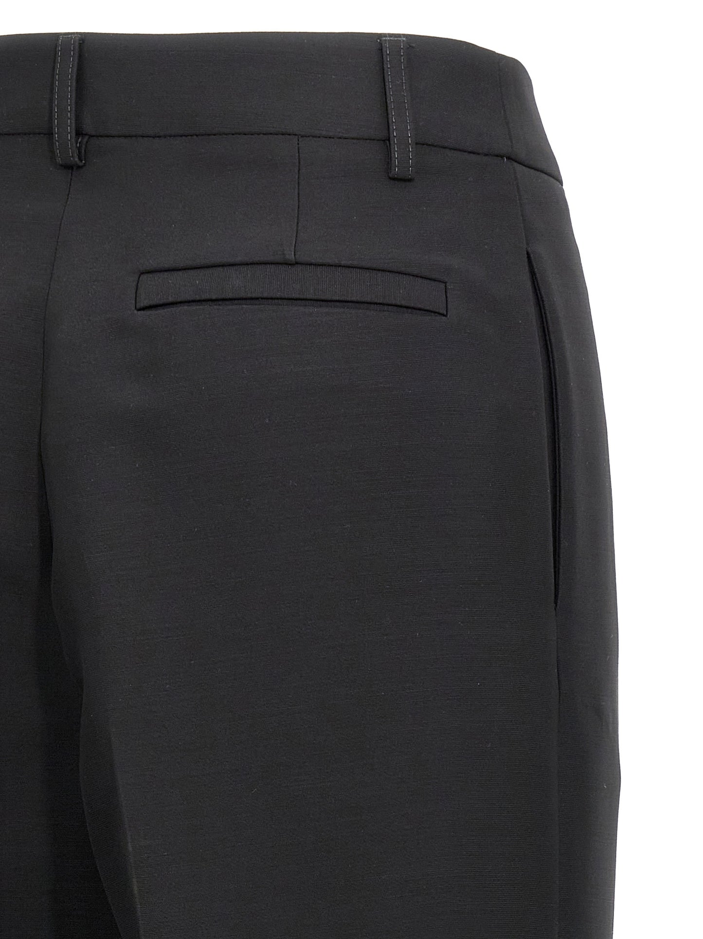 Stretched pleated trousers Pants