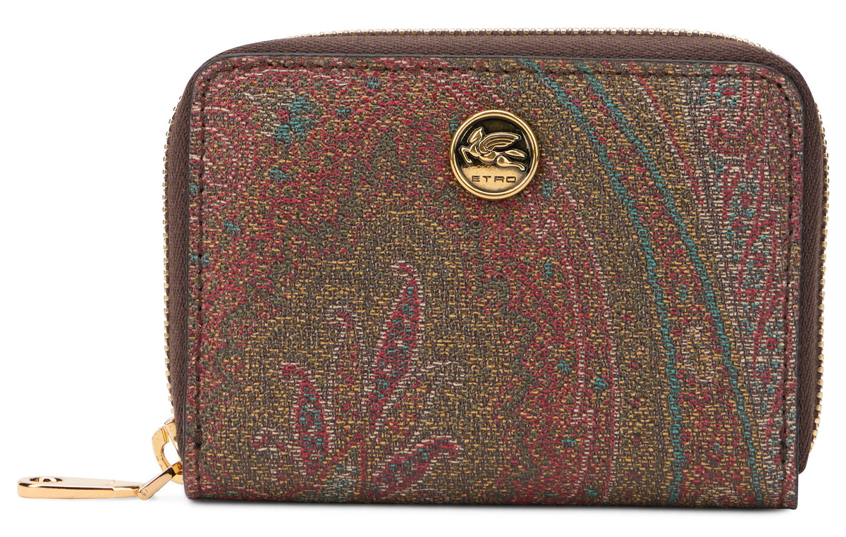 Wallet with paisley print ACC