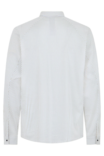 Cotton elastic striped shirt RTW