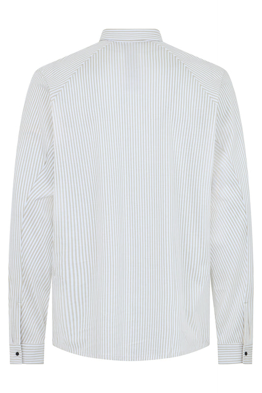 Cotton elastic striped shirt RTW