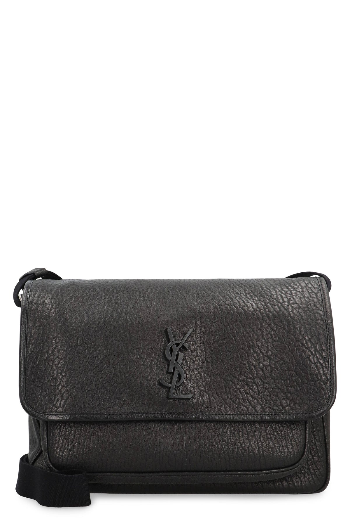 Saint Laurent Messenger NIKI in hammered leather