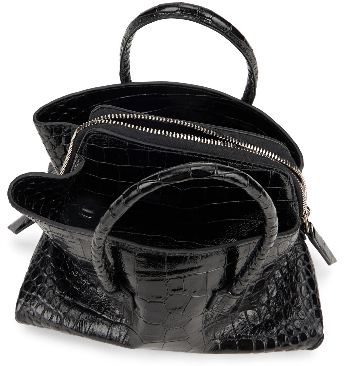 The Attico Handbag Mini walk in leather