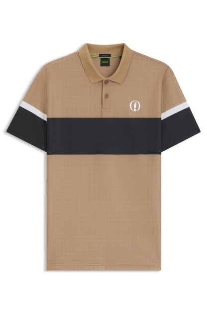 Short-sleeve polo in technical fabric RTW