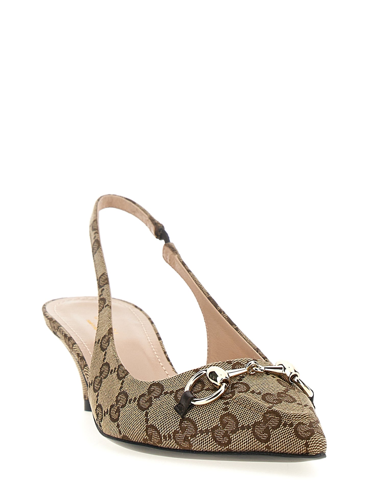 'GG' slingback Pumps