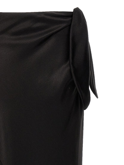 Knot maxi skirt Skirts