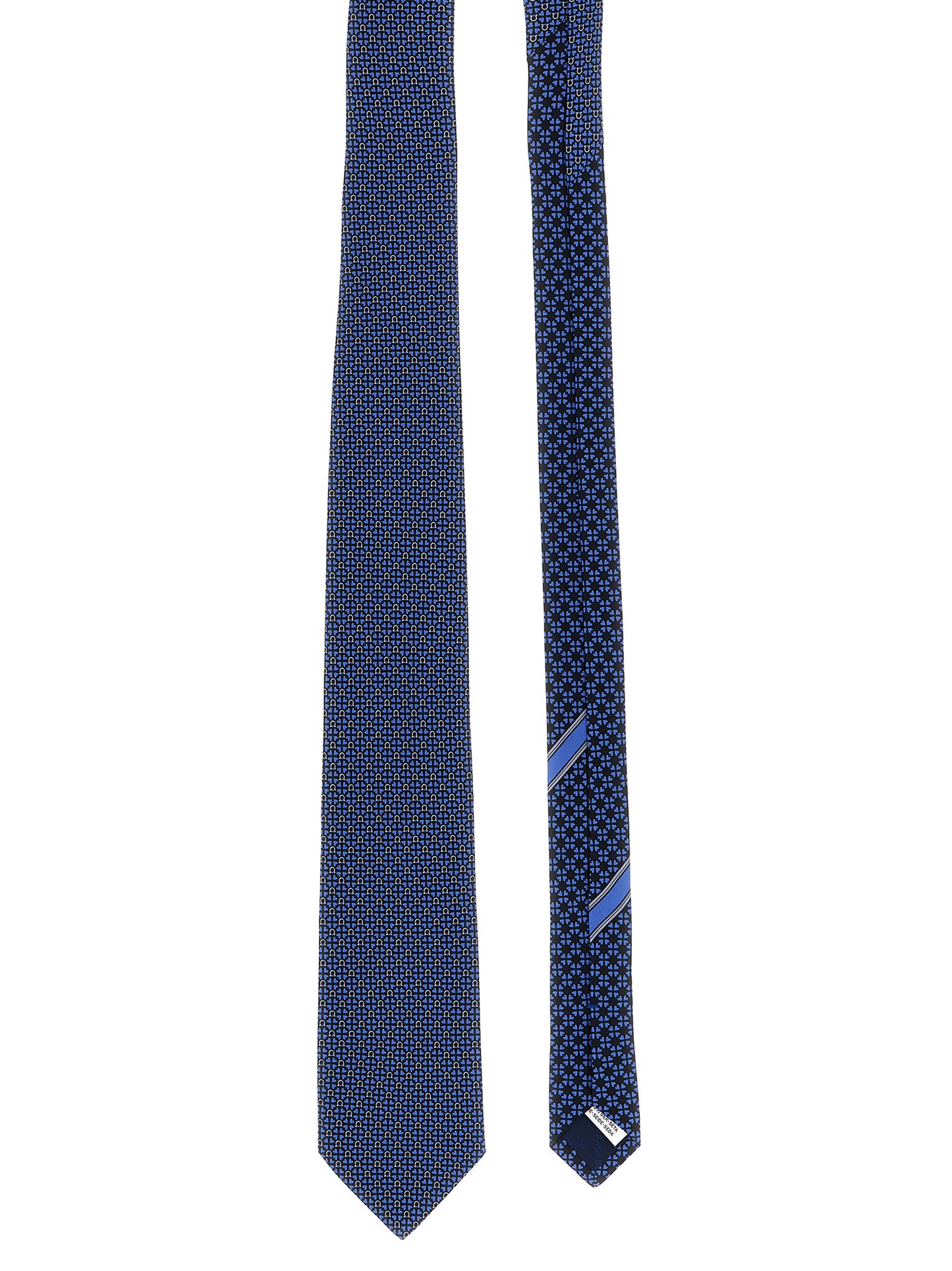 'Gancini + Cuori' print tie Ties, papillon