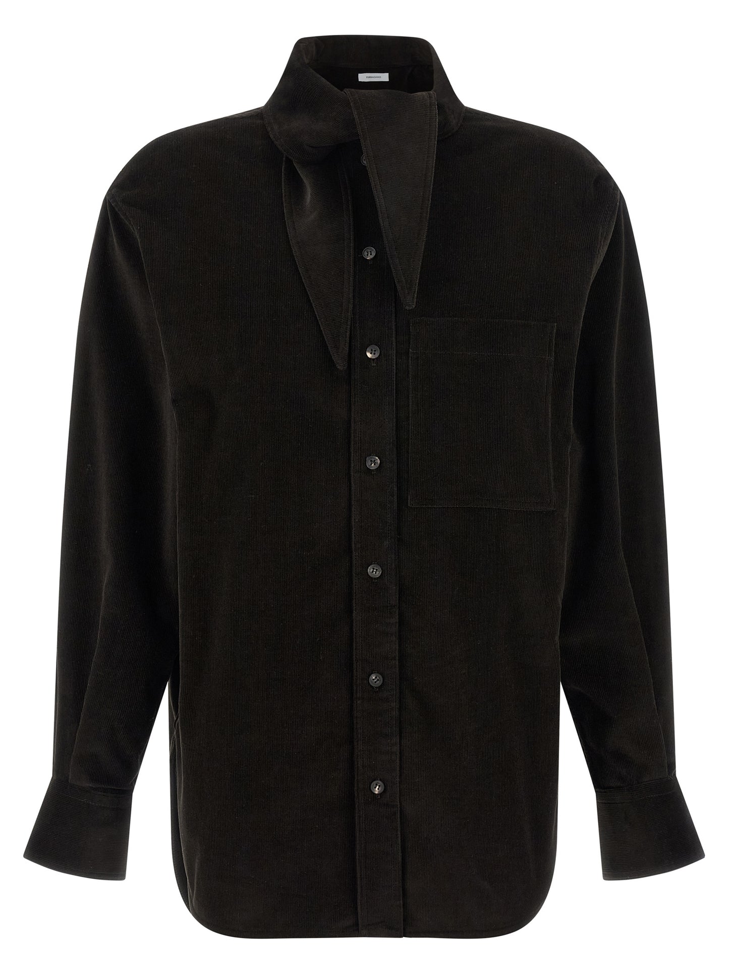 Velvet overshirt Shirt, blouse