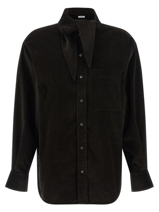 Velvet overshirt Shirt, blouse