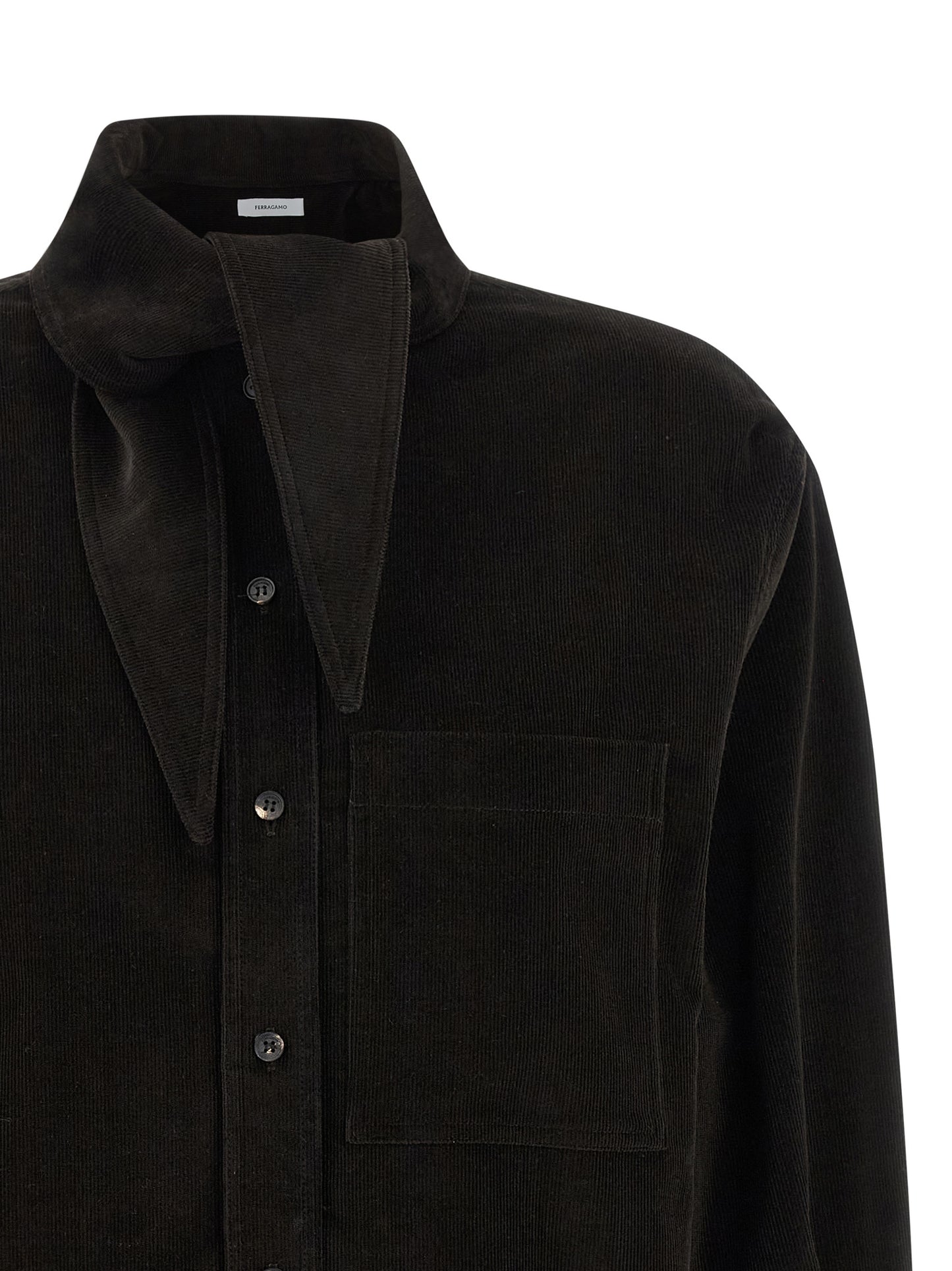 Velvet overshirt Shirt, blouse