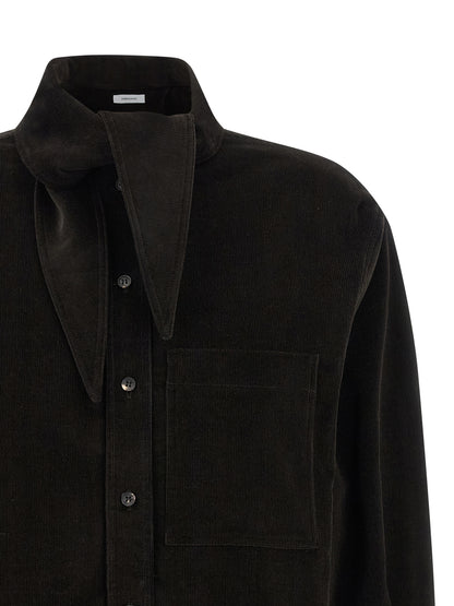 Velvet overshirt Shirt, blouse