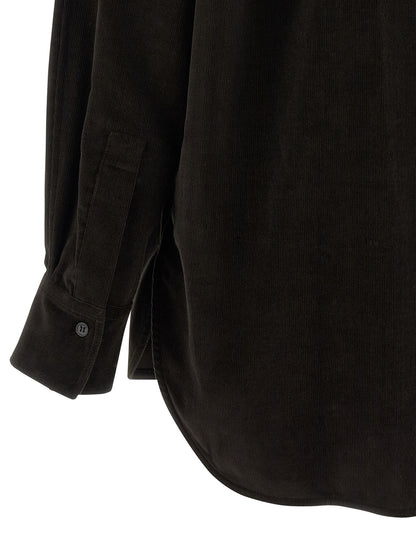 Velvet overshirt Shirt, blouse