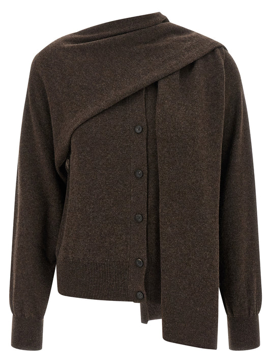 Scarf cardigan Sweater, cardigans