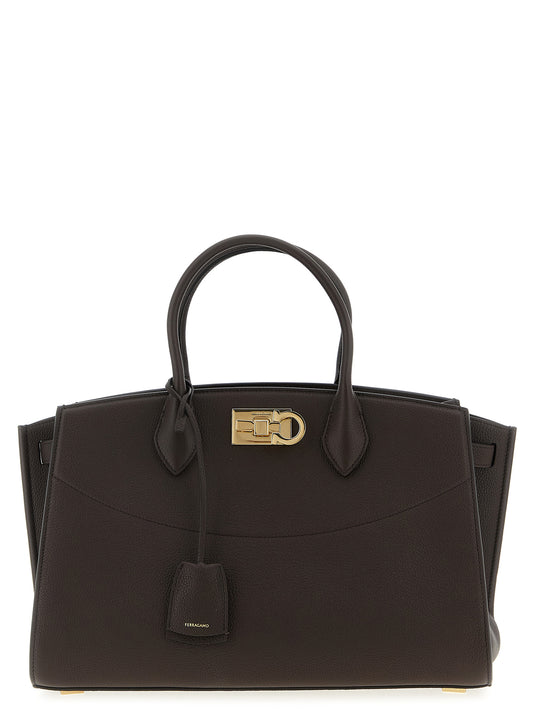 'New Ferragamo Studio Soft (L)' handbag Hand bags