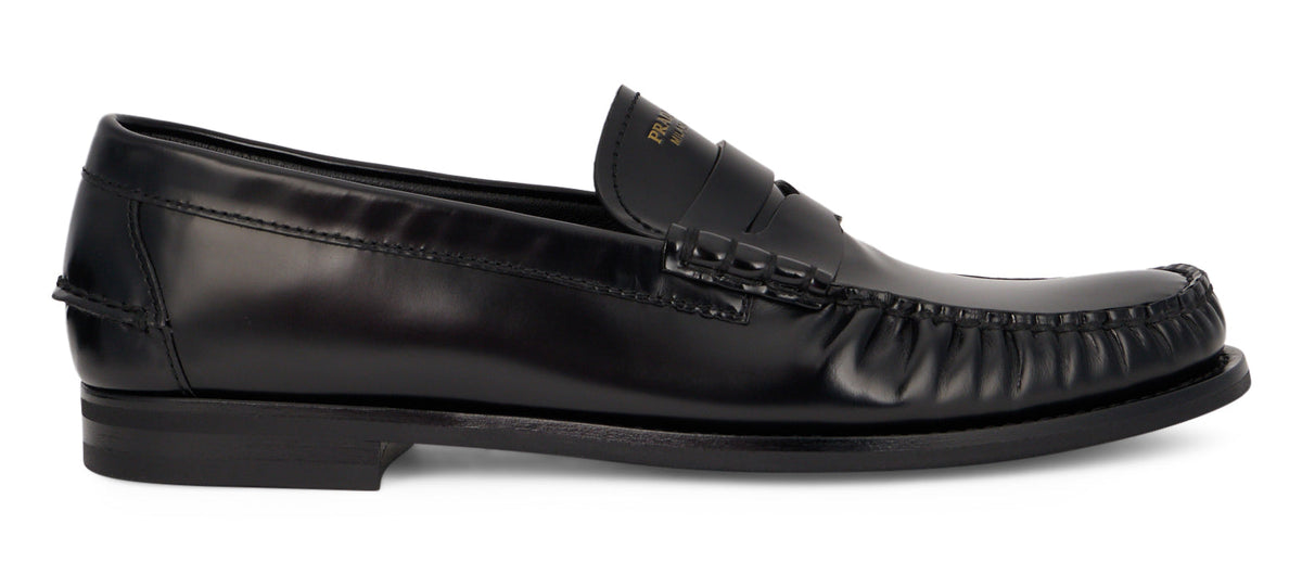 Loafers in leather RTW