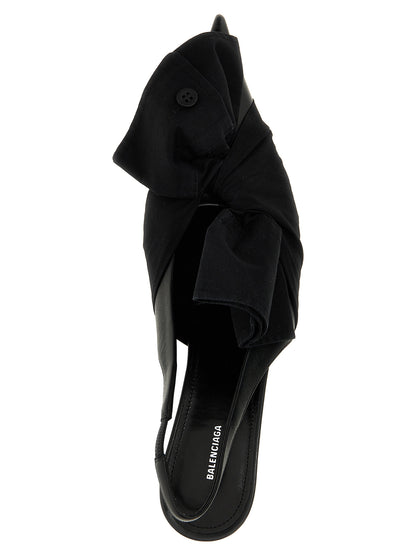'Knife Chemise' slingbacks Pumps
