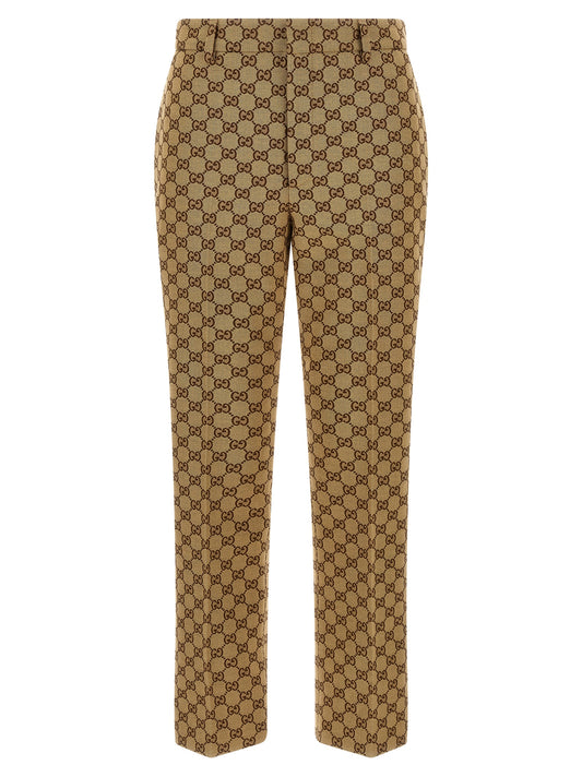 GG fabric trousers Pants