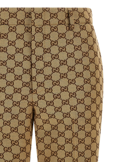 GG fabric trousers Pants