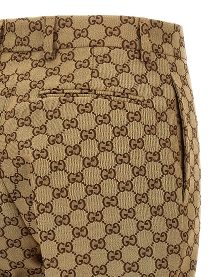 GG fabric trousers Pants