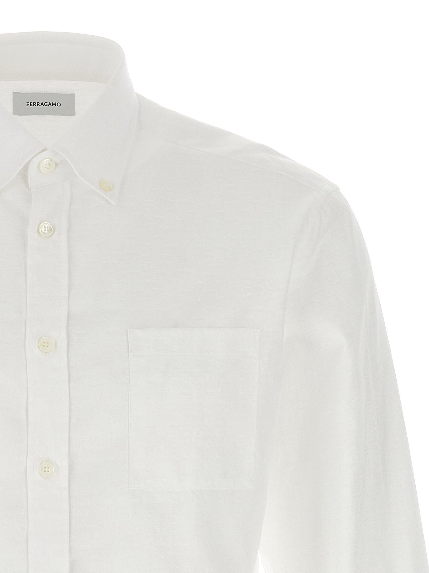 'Gancini' jacquard shirt Shirt, blouse