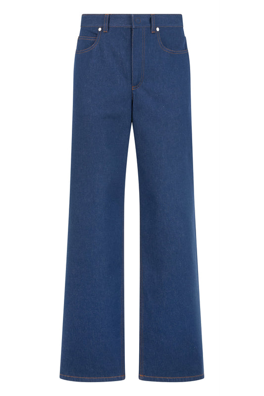 Flared jeans in cotton RTW