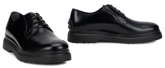 Lace-up shoe in leather SHOES