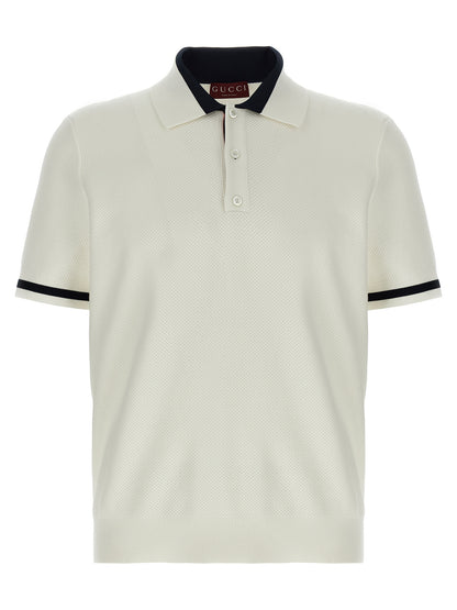 Gucci intarsia polo shirt Polo