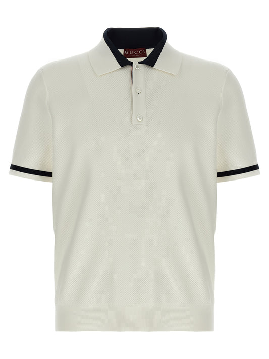 Gucci intarsia polo shirt Polo