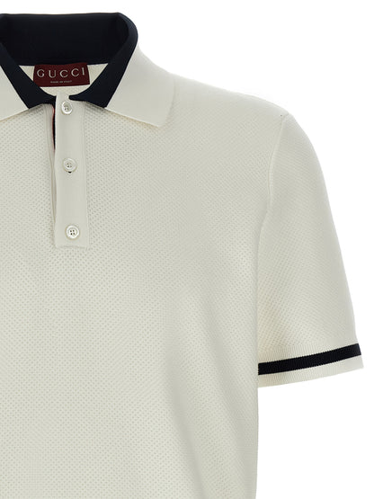 Gucci intarsia polo shirt Polo