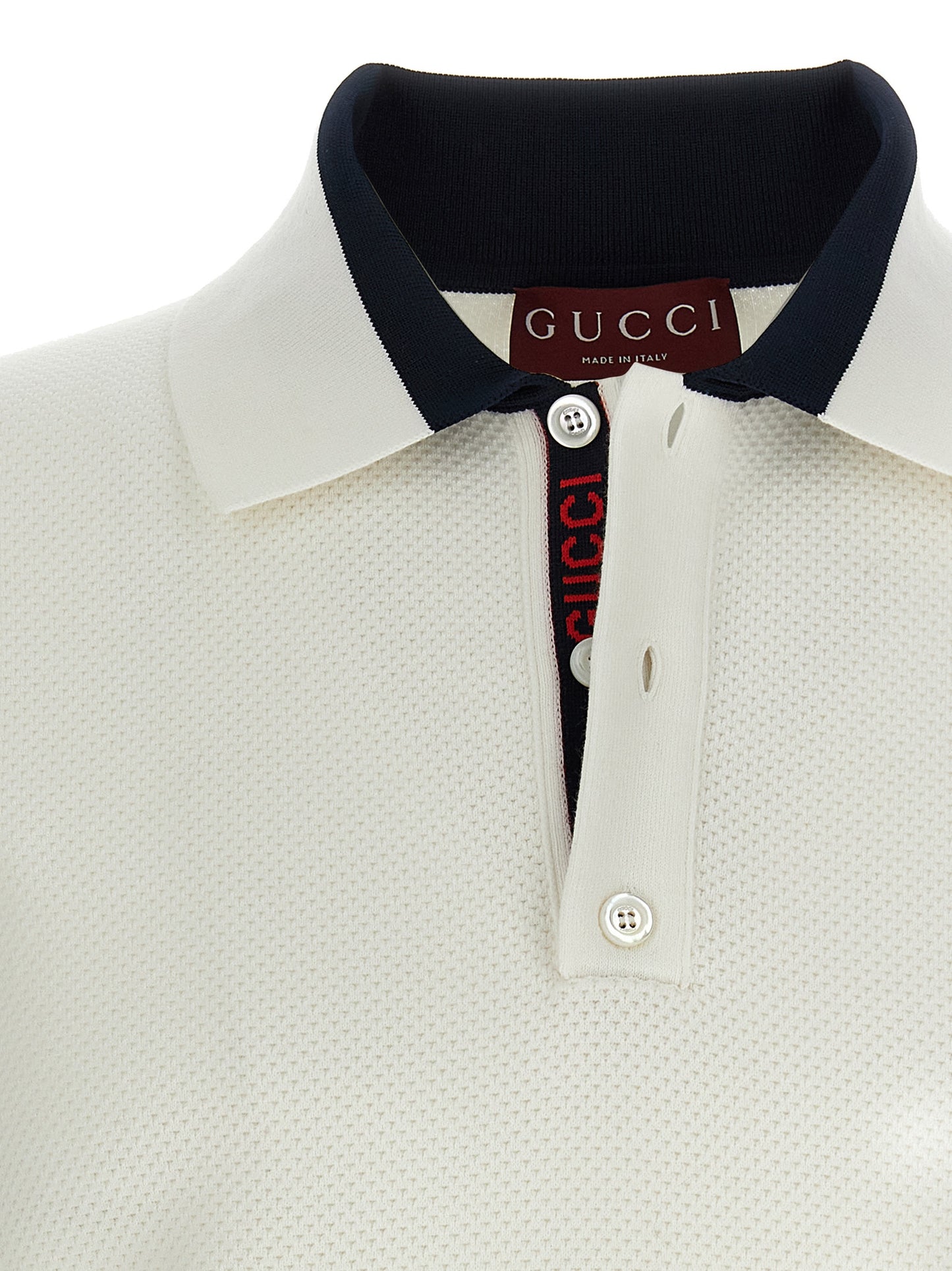 Gucci intarsia polo shirt Polo