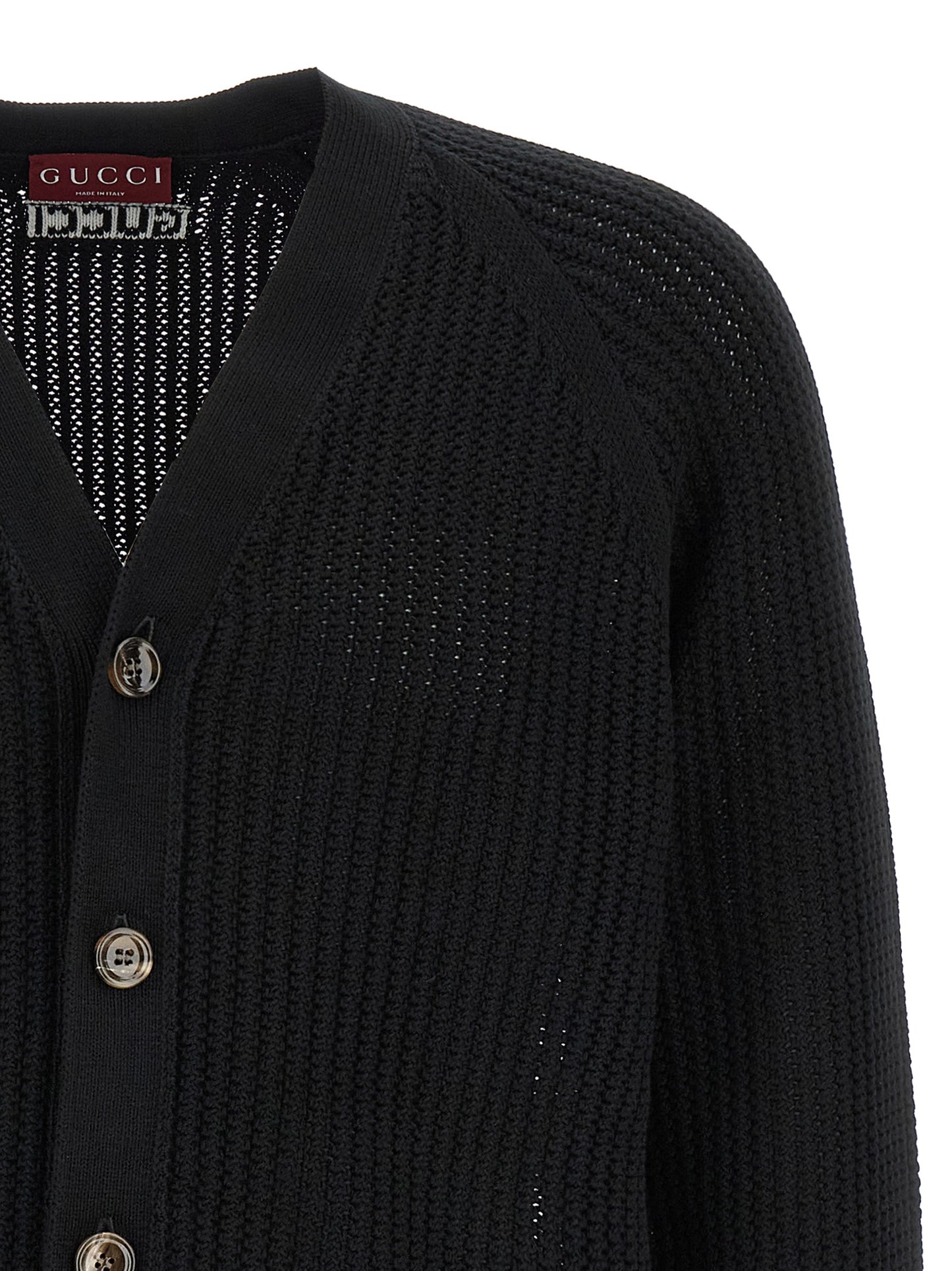 Web ribbon cardigan Sweater, cardigans