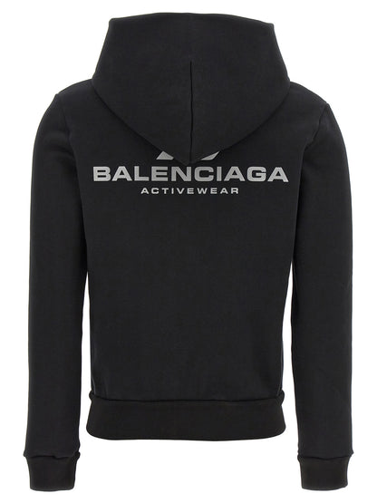 Logo print hoodie Sweatshirt