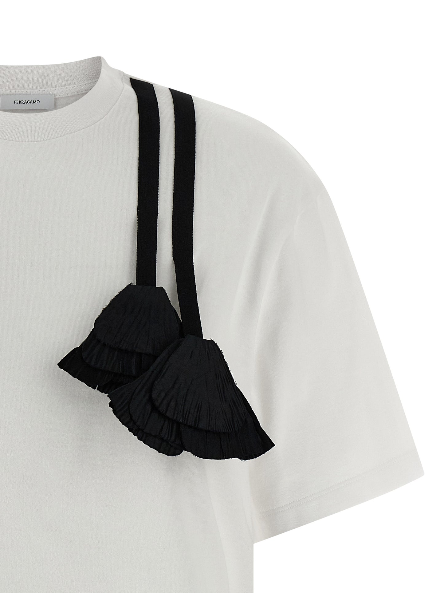 Floral insert t-shirt T-shirt