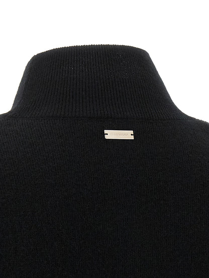 Floral insert sweater Sweater, cardigans